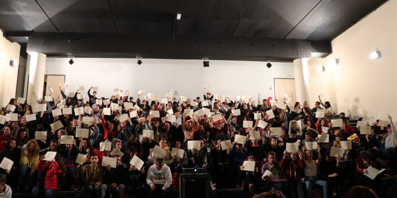 Remise du Diplôme National du Brevet