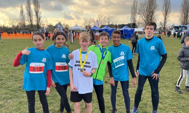 Résultats Cross UNSS Académique 2022