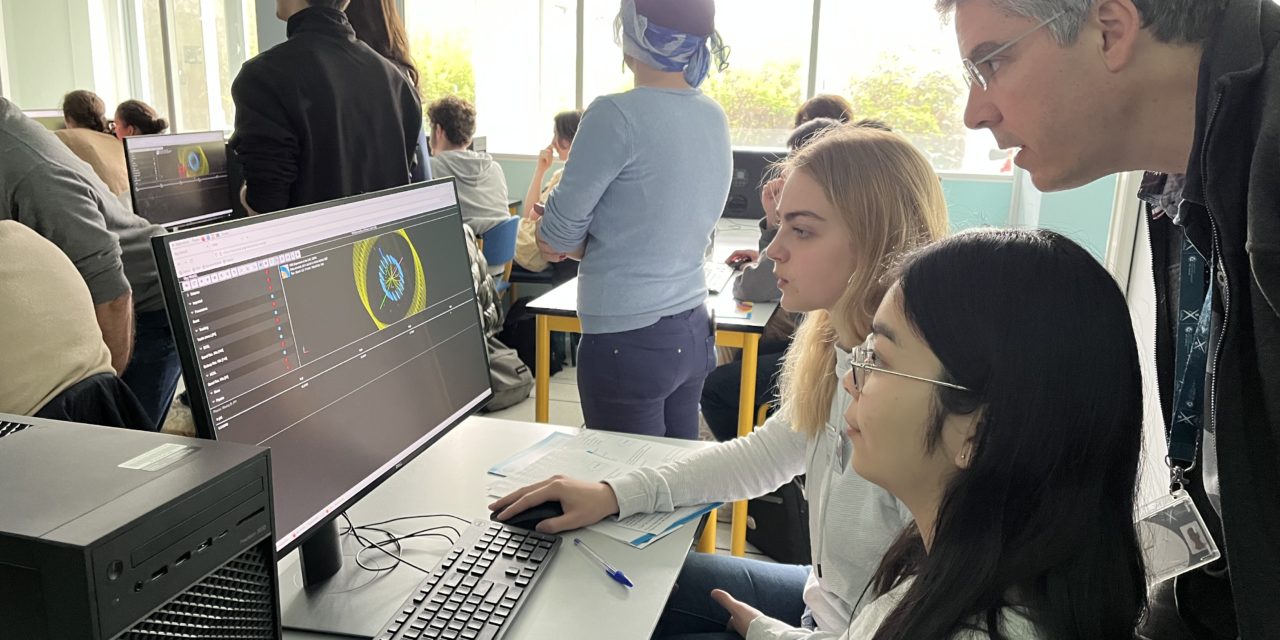 Masterclass au laboratoire Leprince-Ringuet, au sein de la prestigieuse école Polytechnique