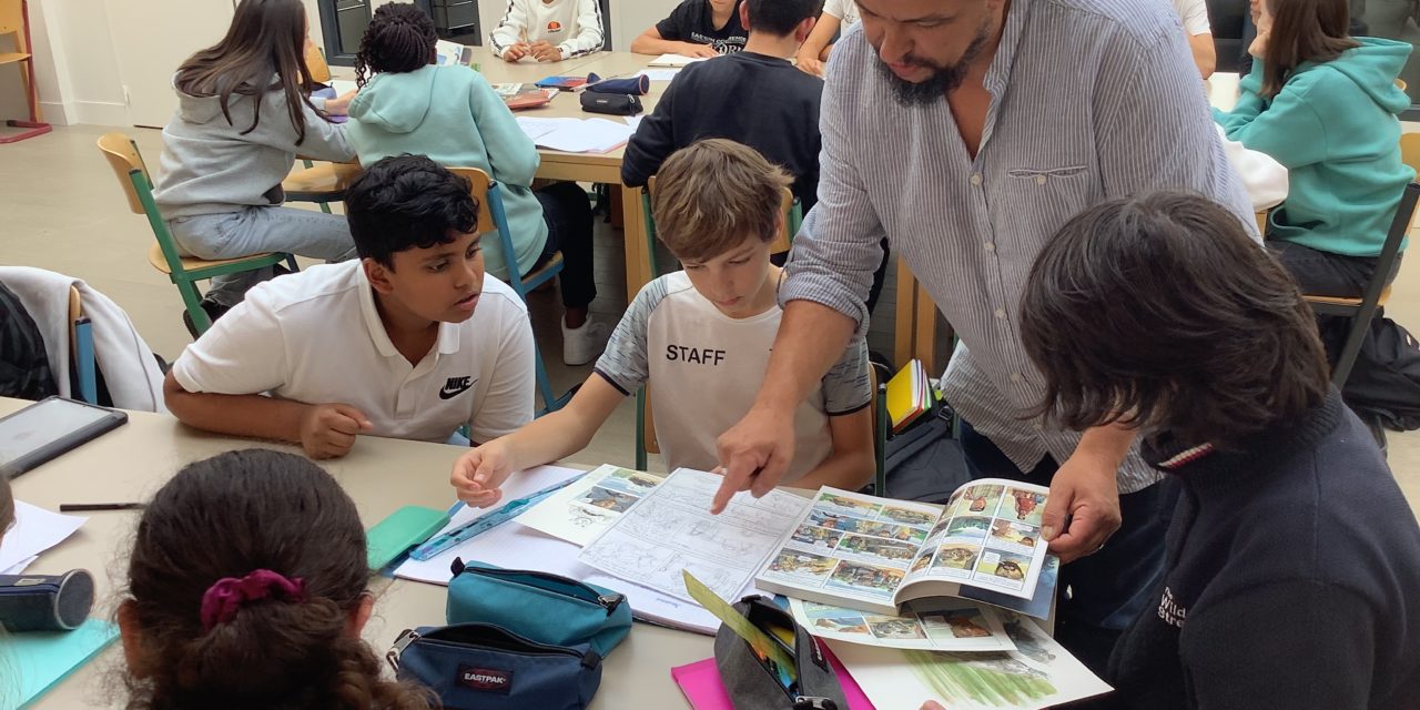 Atelier BD au collège
