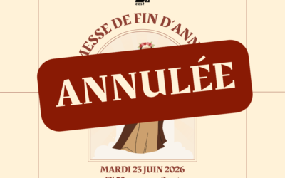 Messe de fin d&rsquo;année